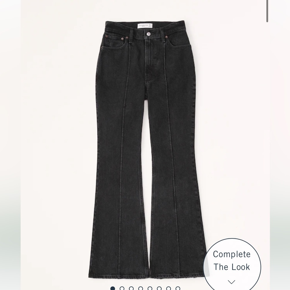 Abercrombie & Fitch High Rise Vintage Flare Jean